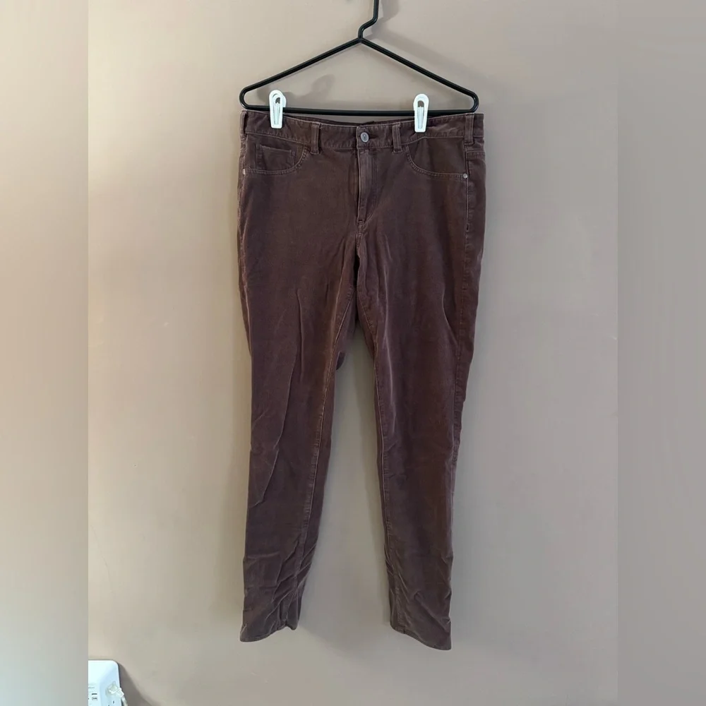 Pilcro and the Letterpress Serif 32 Tall Corduroy Pants